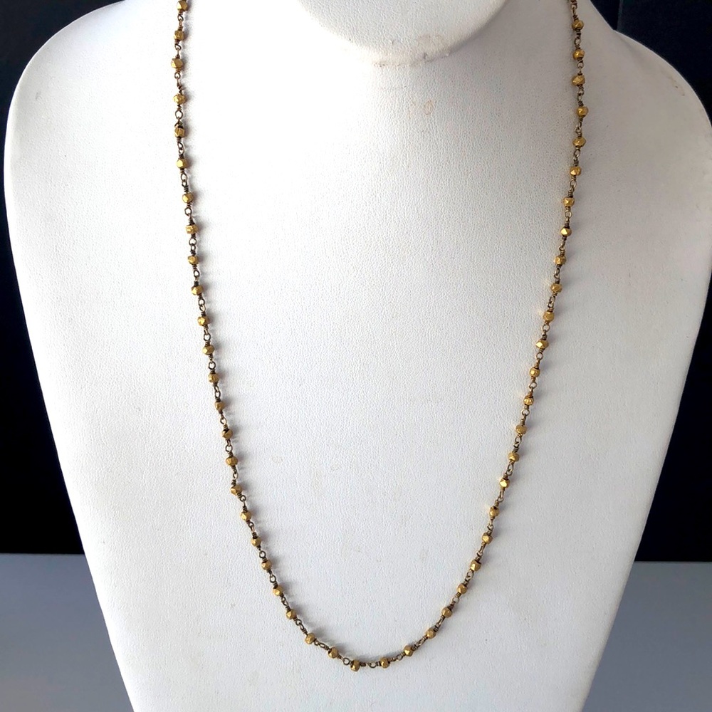 Vintage 1/20 -14K GF necklace 22”